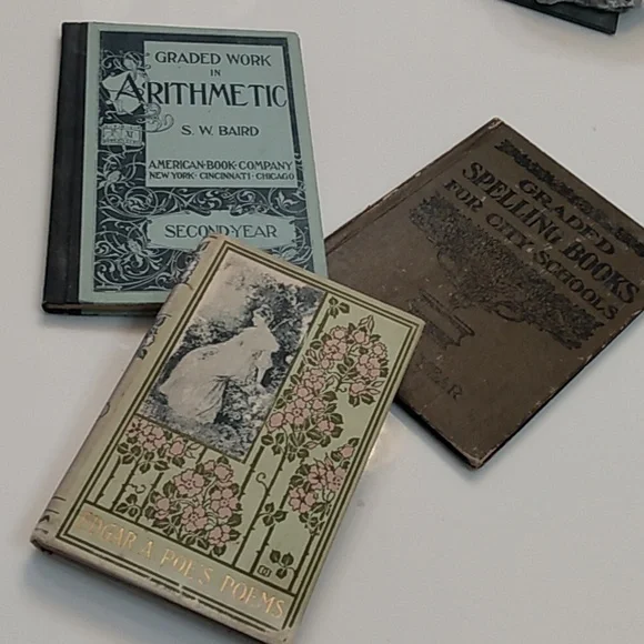 Antique Book Collection copyright 1892-1910 - Picture 1 of 15